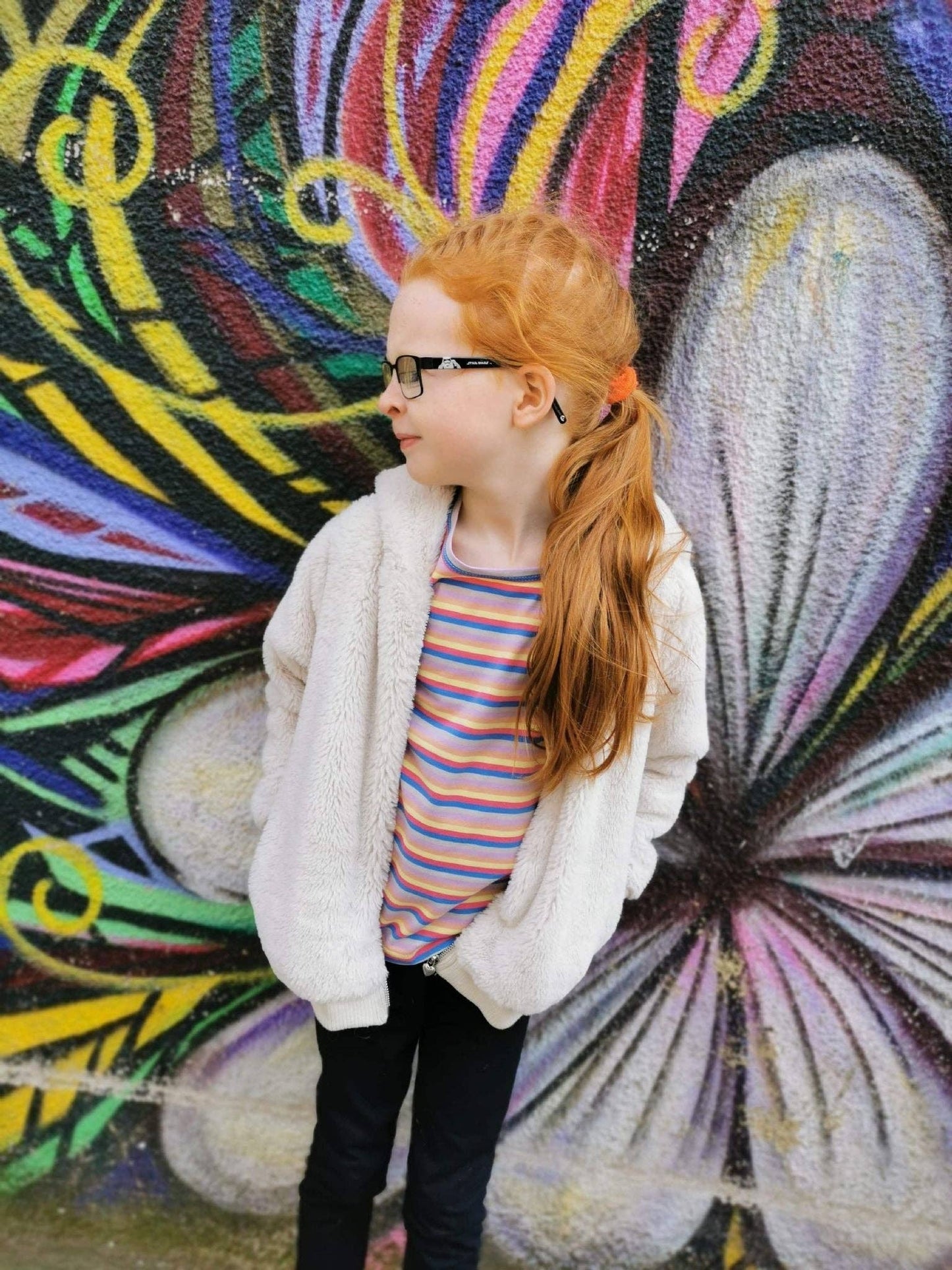 Stylish Collective - Chloe Rainbow Kids Top: 4-5 years
