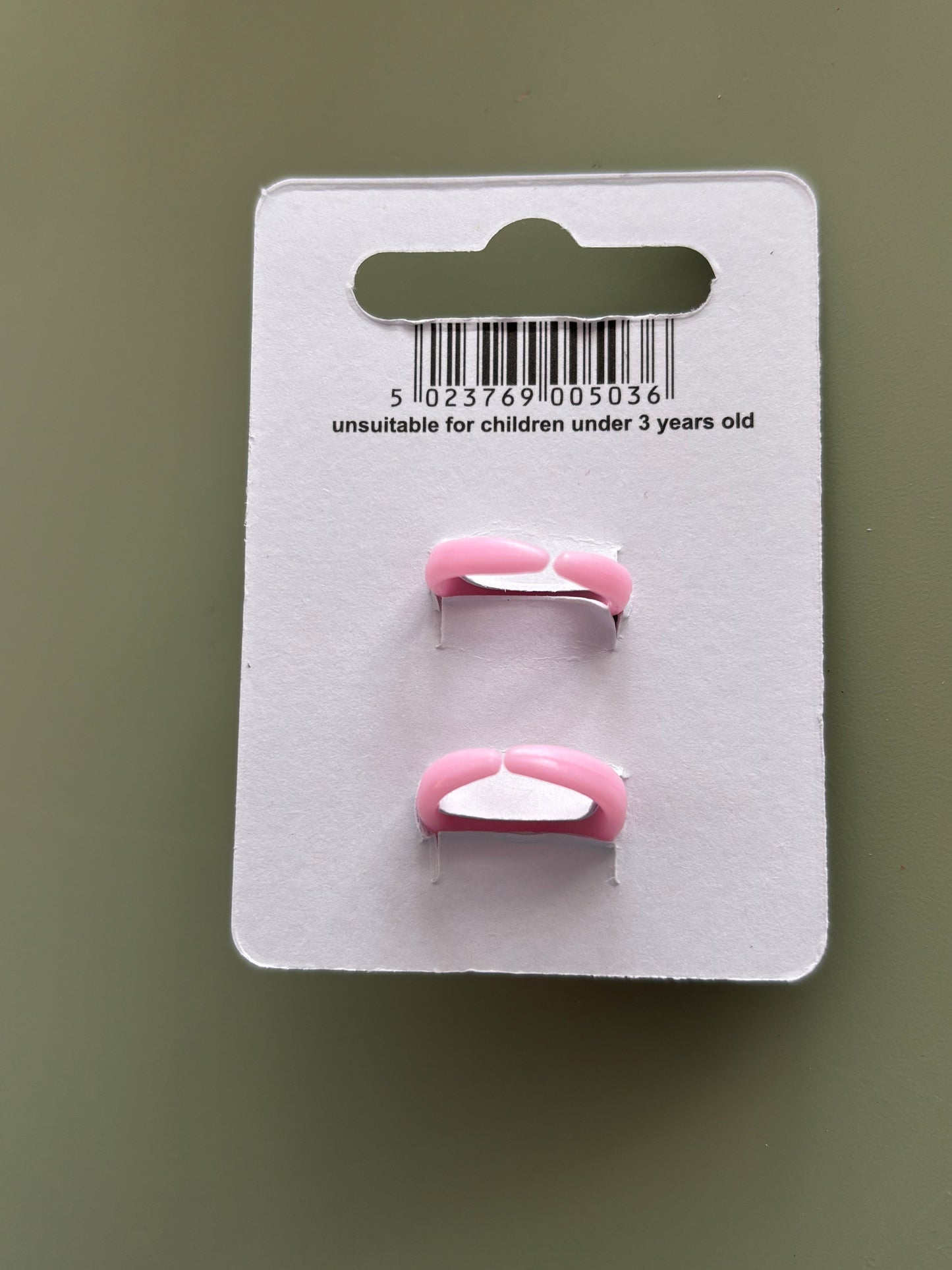Childrens set of 2 rings - bear