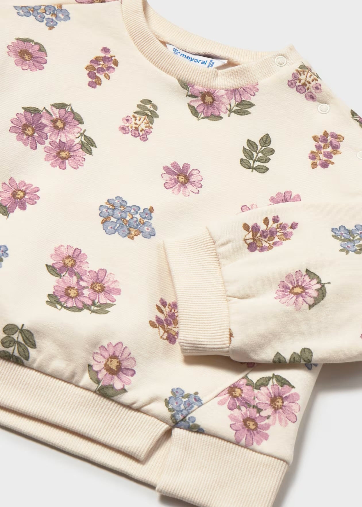Mayoral Floral Sweatshirt 2433