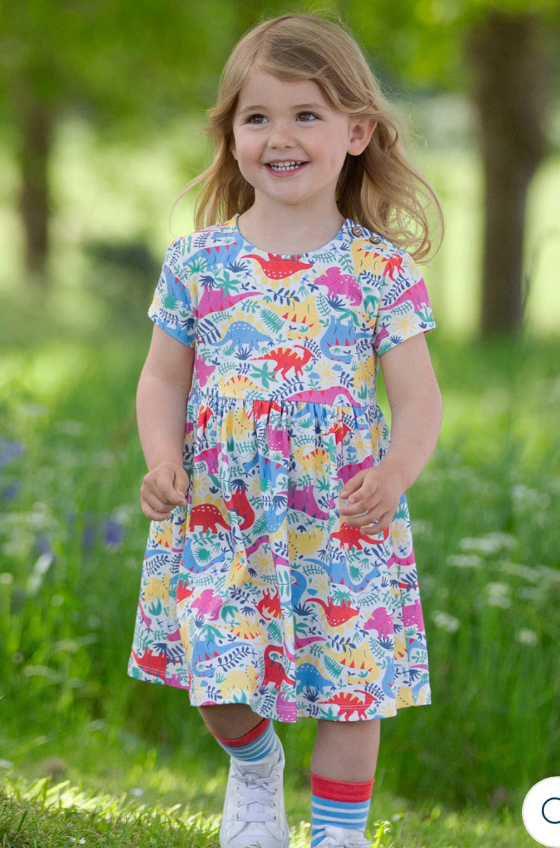 Dino dress age 3-4