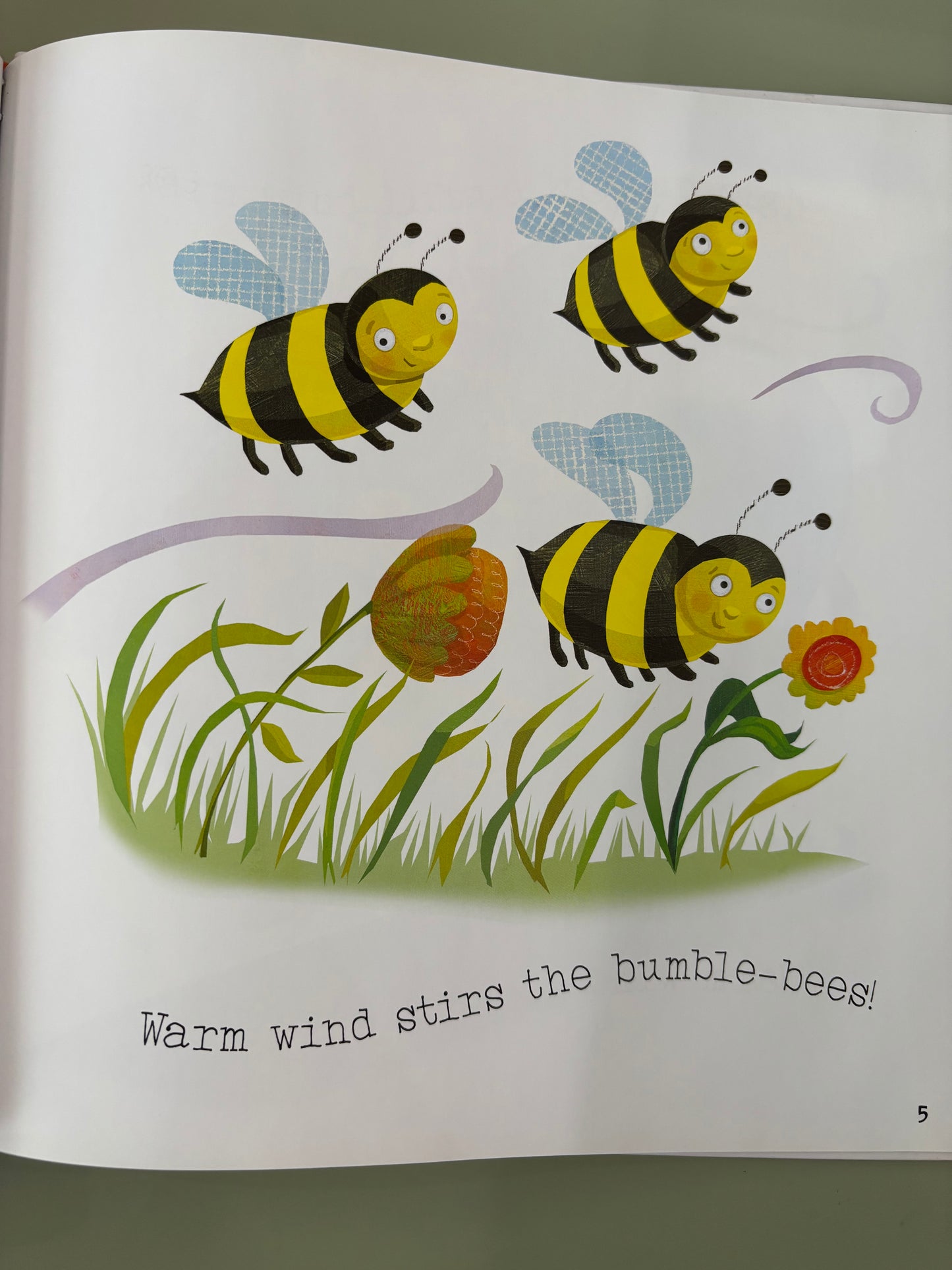 A Windy Day in Spring