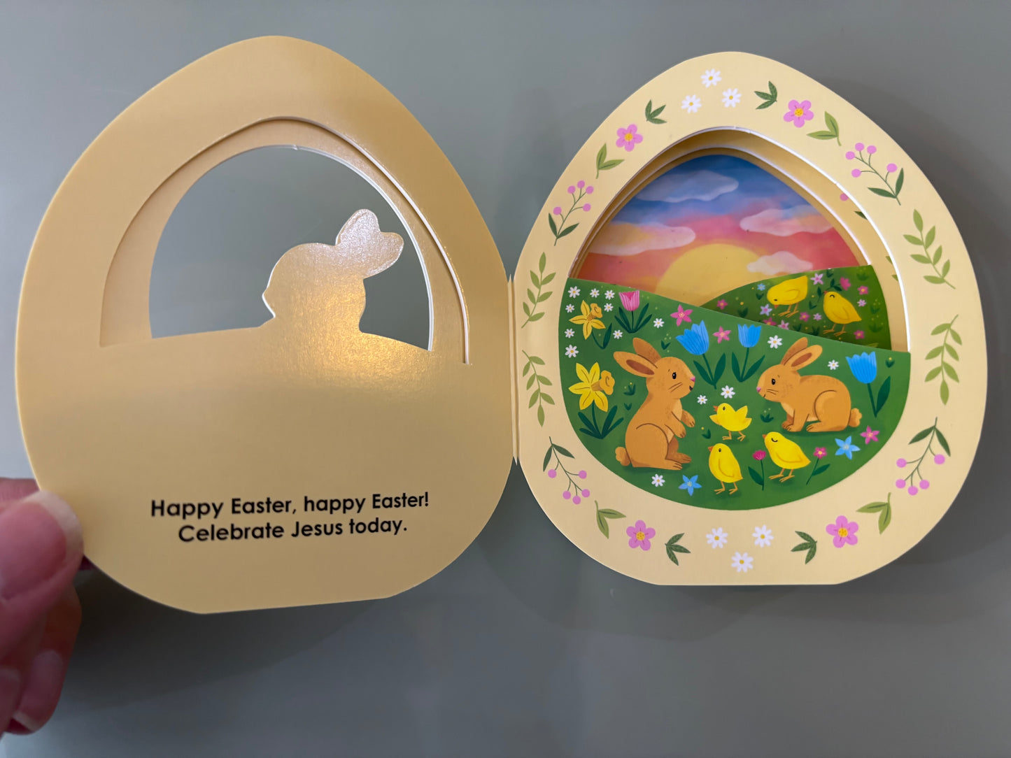 Happy Easter mini board book