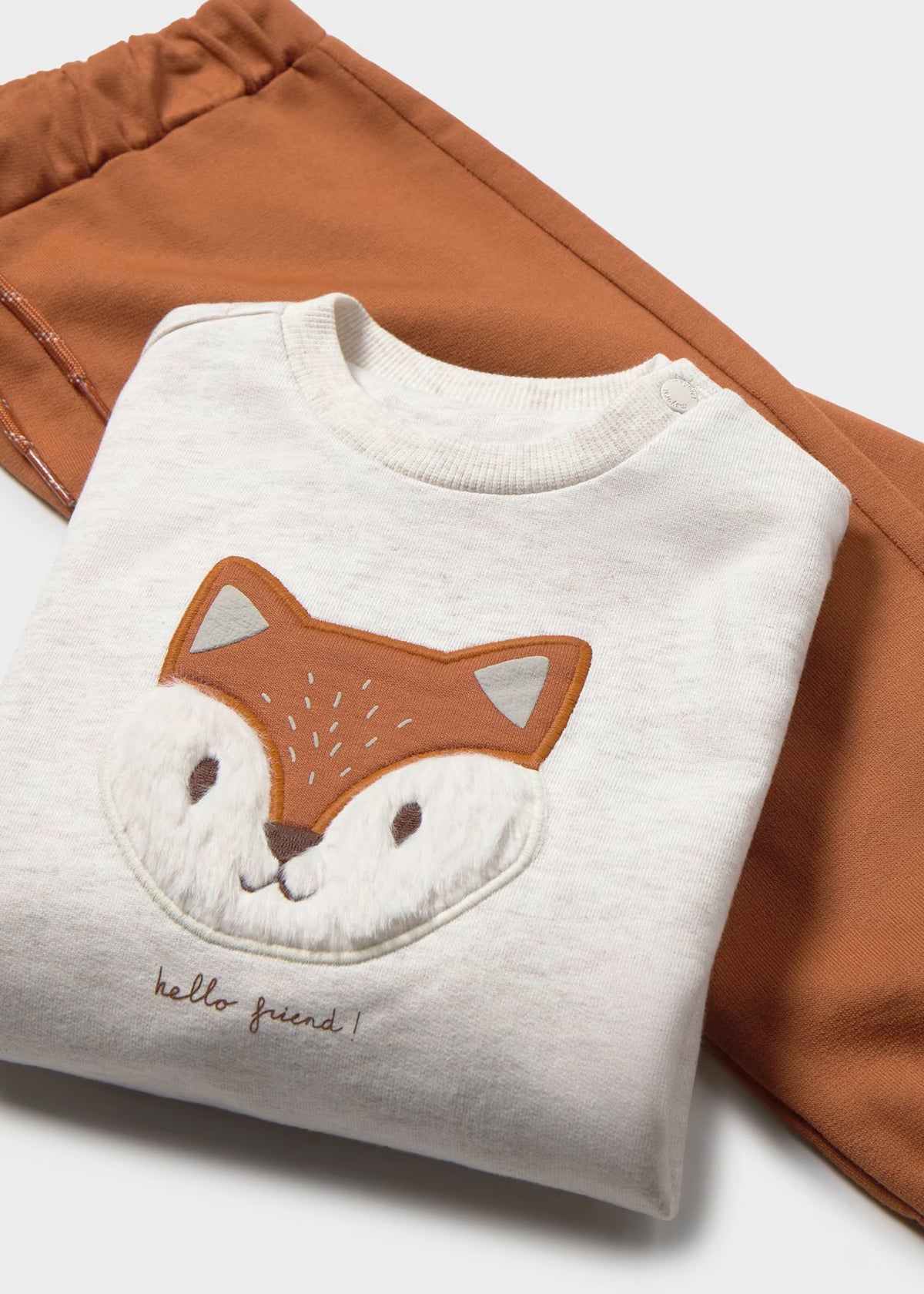 Mayoral 2 piece fox sweatshirt and joggers set 2833