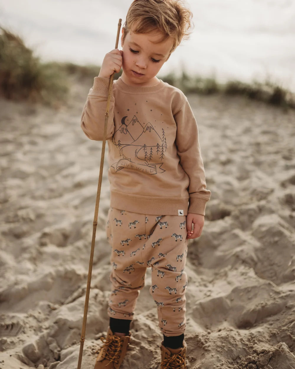 Turtledove Mountain Scene Sweatshirt