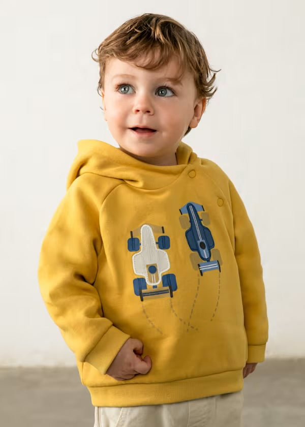 Mayoral Hooded Car Sweatshirt 2417