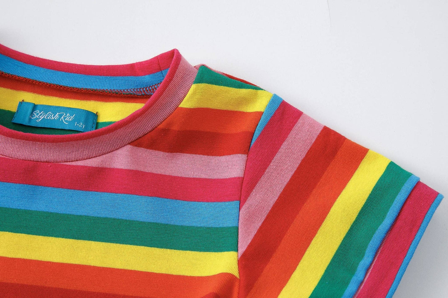 Stylish Collective - Rainbow Kid Dress: 6-12 months