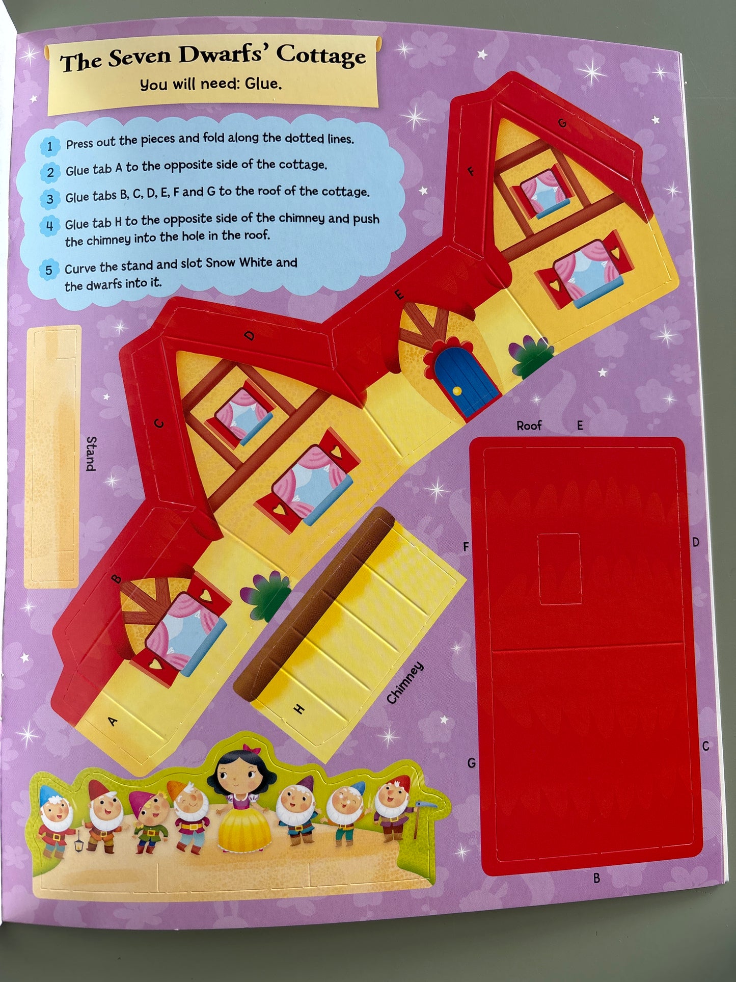 Snow White Sticker Fun