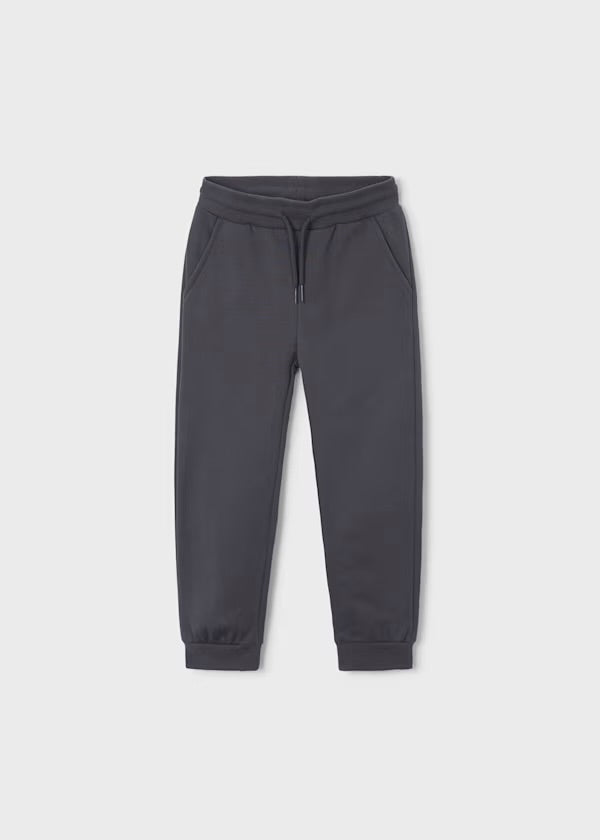 Mayoral Charcoal cuffed fleece joggers 725 (Copy)