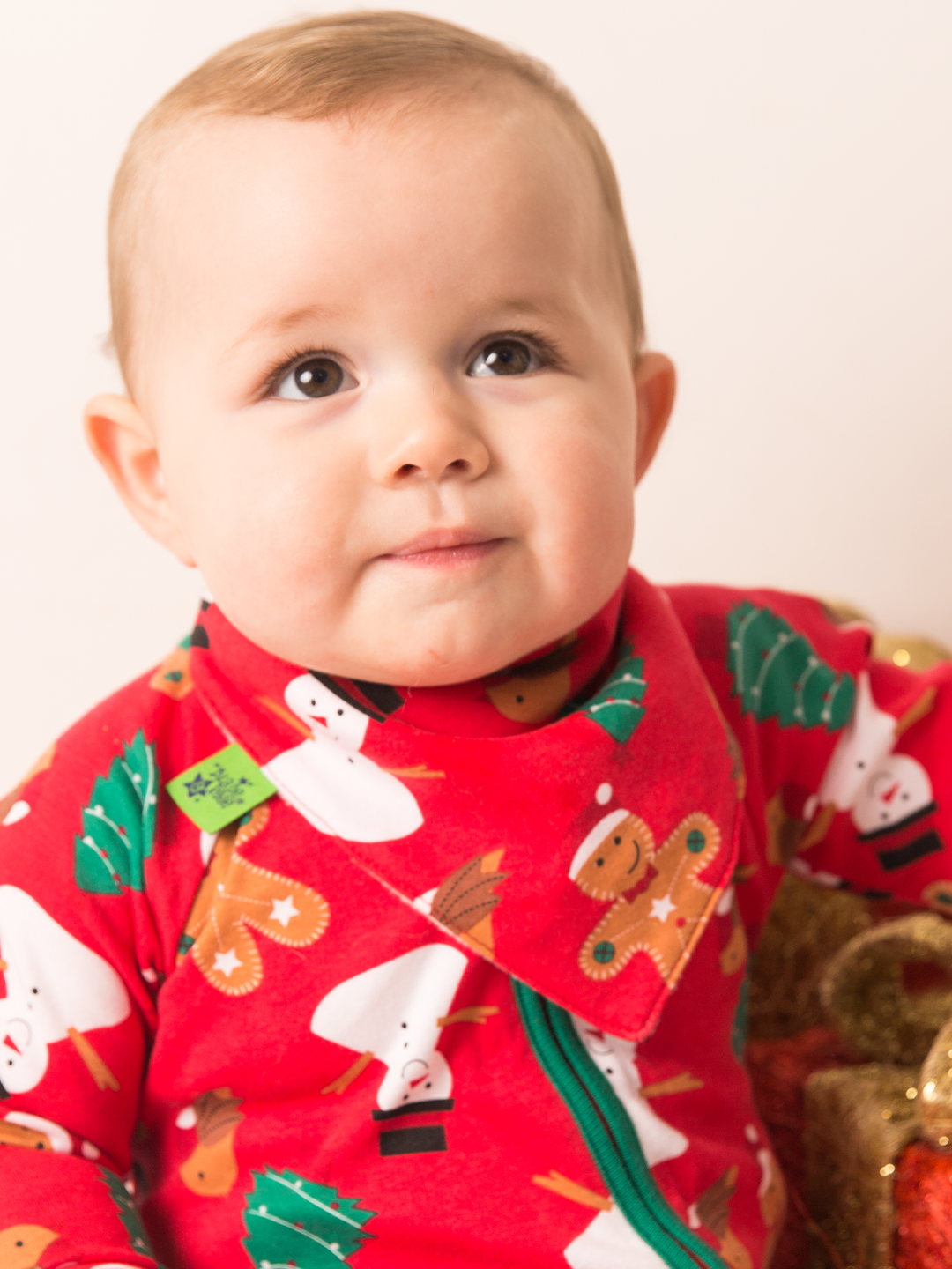 Blade and Rose Limited - Christmas Zip Romper: One Size / Bib