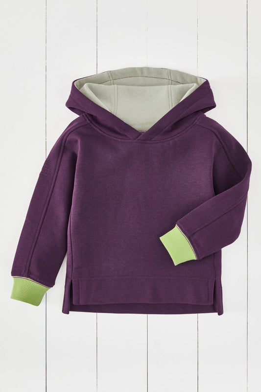 Grass & Air - Amethyst Purple Kids Hoodie: 4-5years