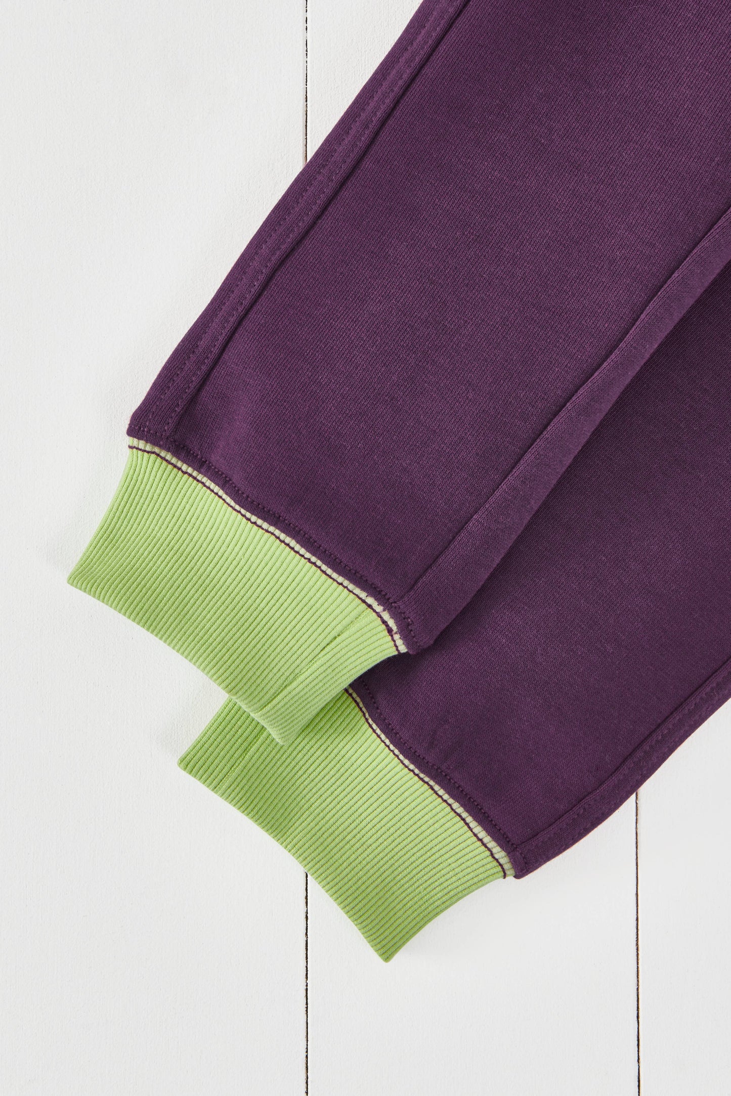 Grass & Air - Amethyst Kids' Purple Joggers: 4-5years