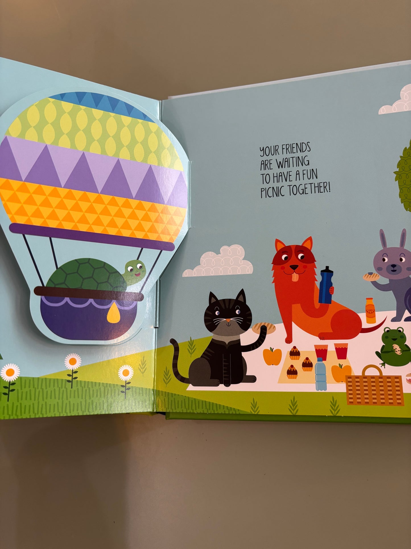 A Pop up book - Vehicles