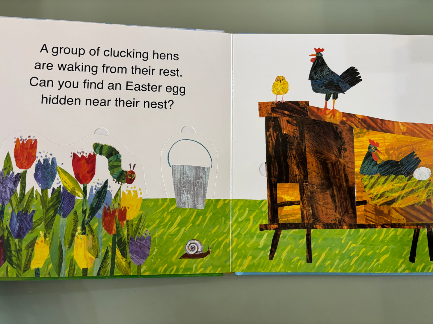 The Very Hungry Caterpillar’s Easter Egg Hunt - lift the flap book