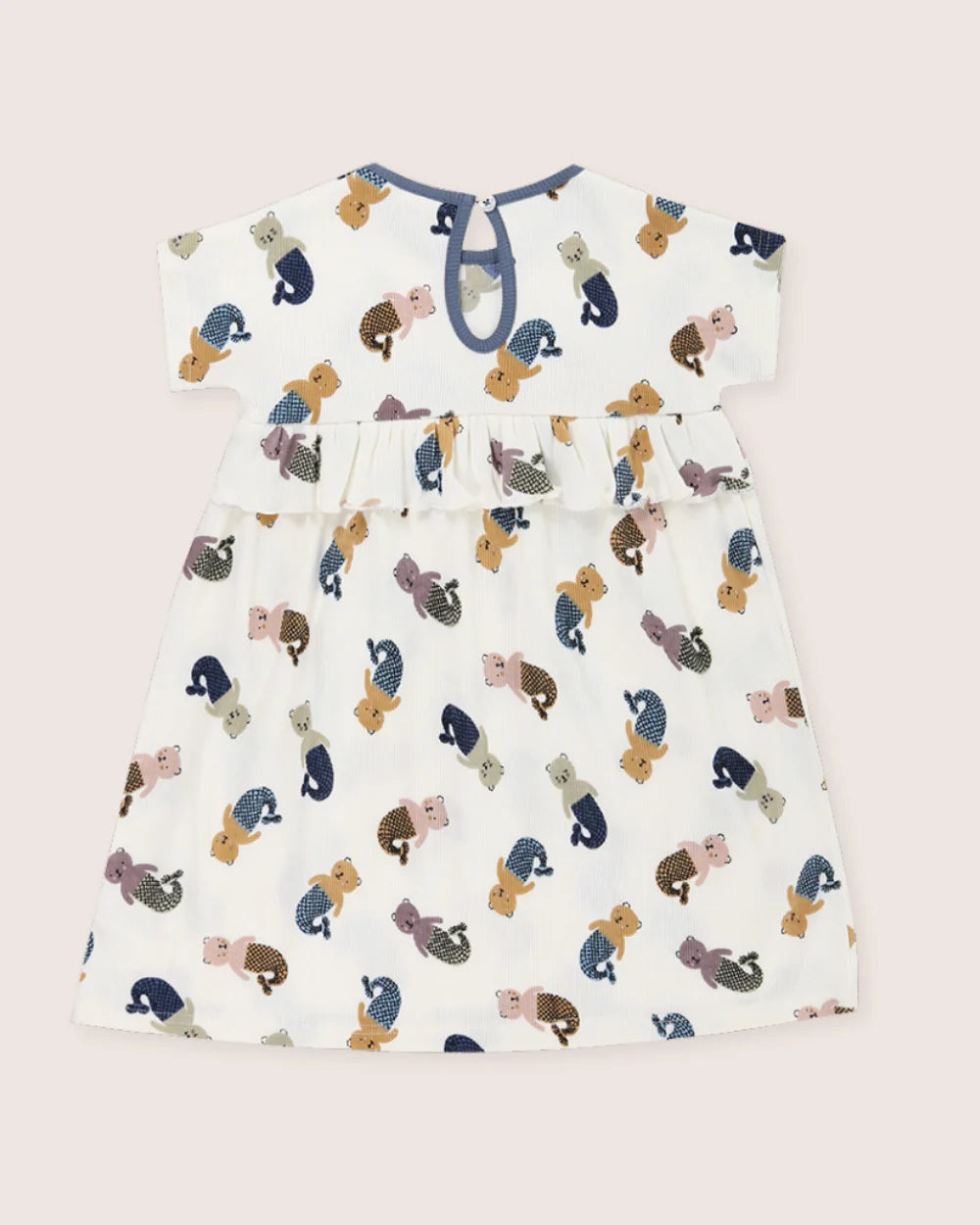 Turtledove White Merbear Dress