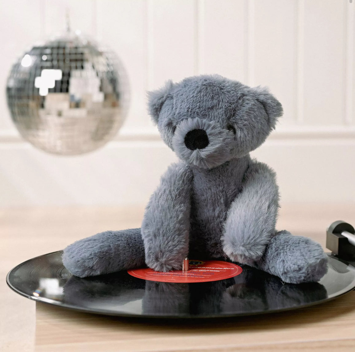 Pip the plush long leg petrol teddy bear 30cm