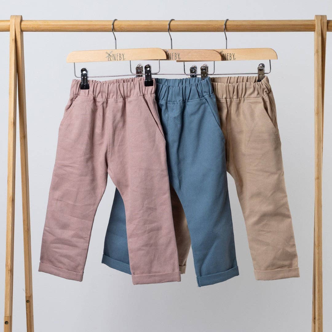 Aneby - Trousers: Dusty Pink / 18-24m