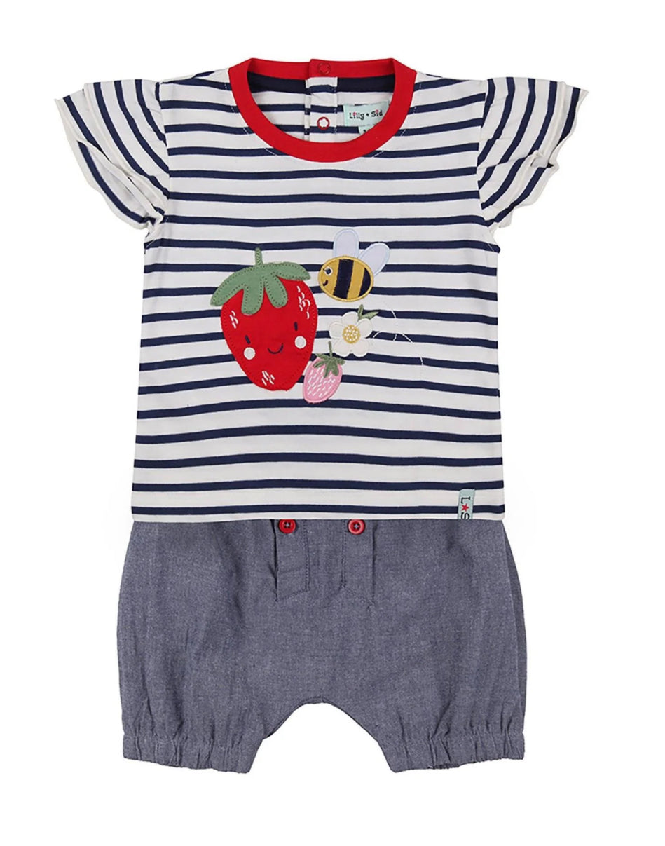 Lilly and Sid Busy Bee top set 1-2 years
