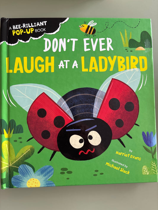 Don’t ever laugh at a ladybird