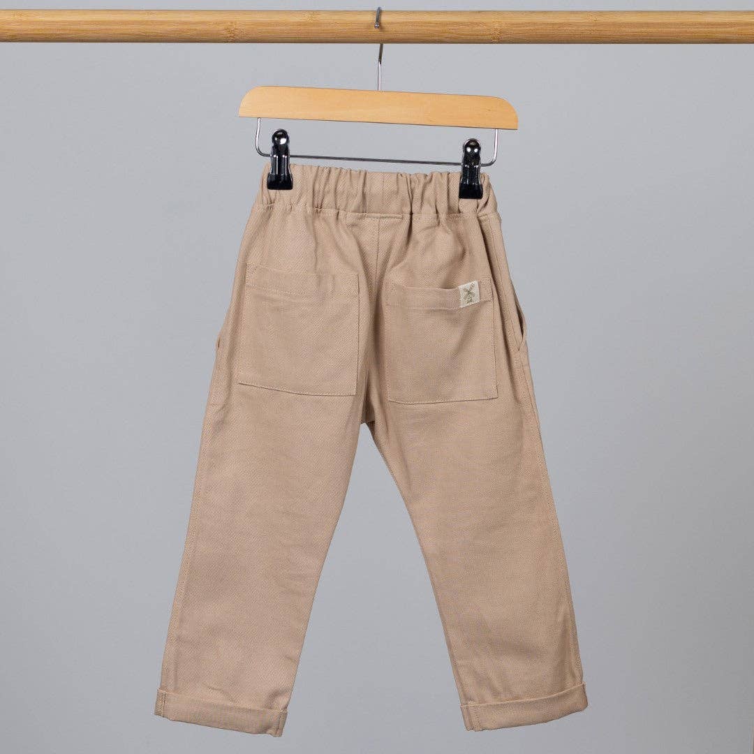 Aneby - Trousers: Oat / 4-5y