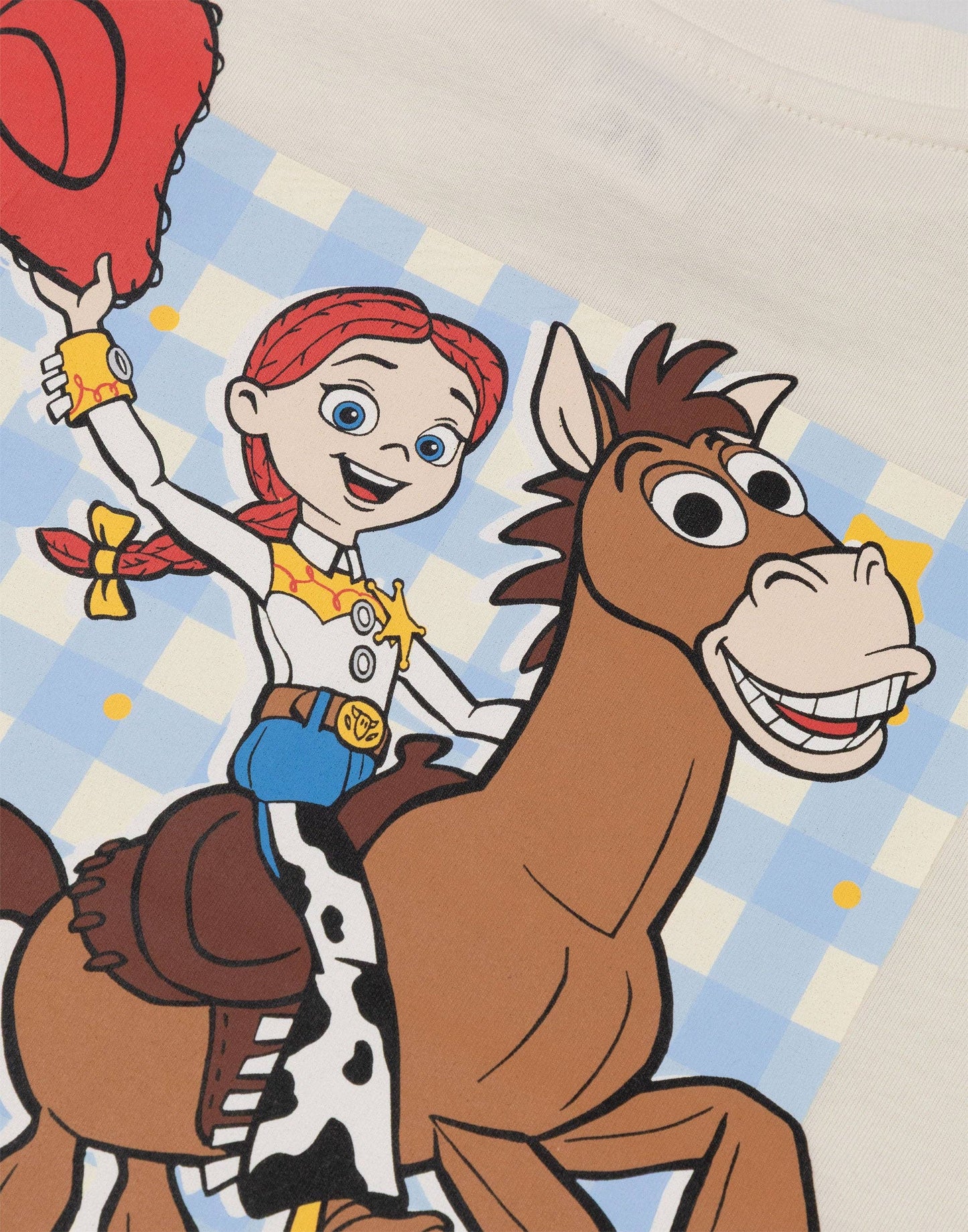 Vanilla Underground - Disney Toy Story Girls White Jessie & Bullseye T-Shirt and Shorts Set: 2-3 Years