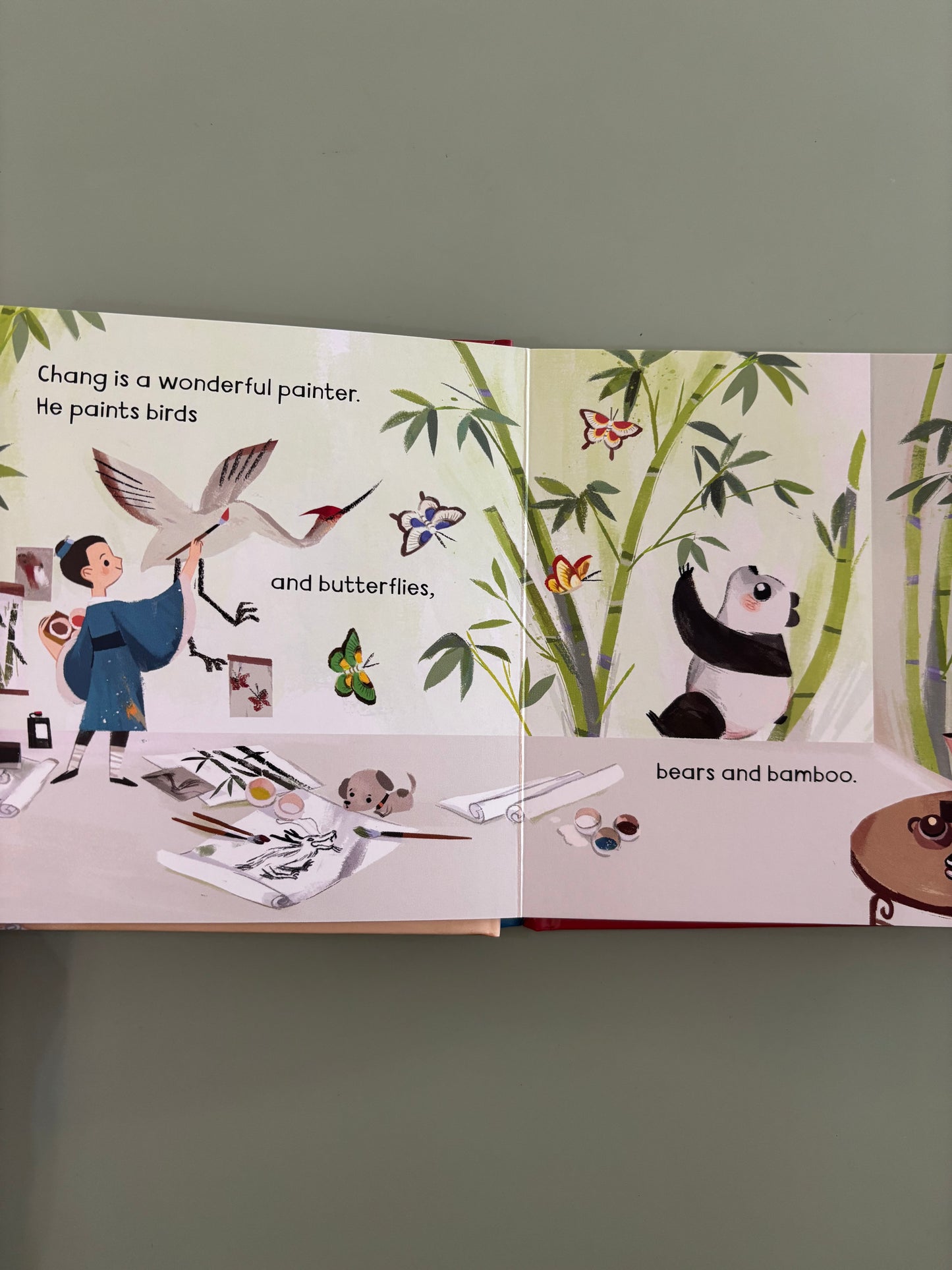 Usbourne little board book - The Dragon Painter