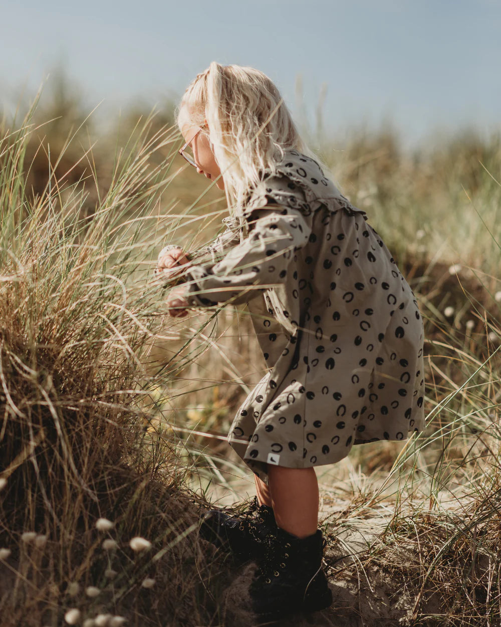 Turtledove Clip Clop Dress