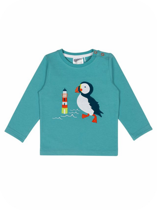 Blade and Rose Kenzie the Puffin top 0-6 months