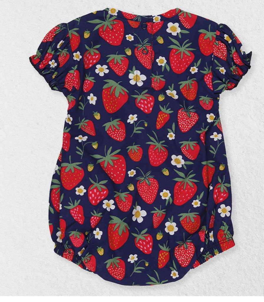 Lilly and Sid Strawberry bodysuit 6-12 months