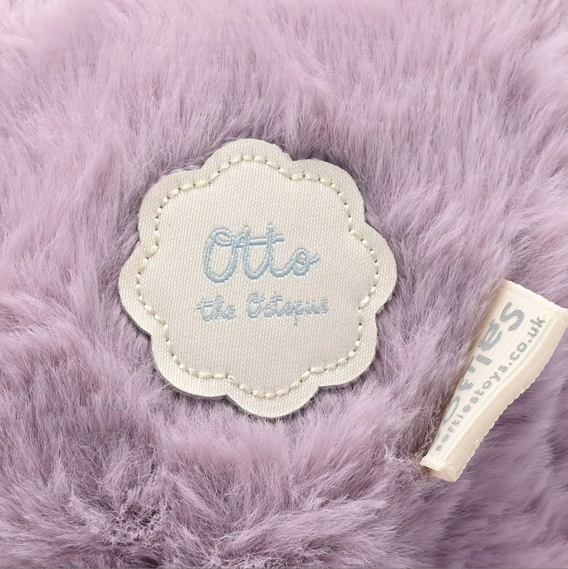 Otto the plush lilac octopus 30cm