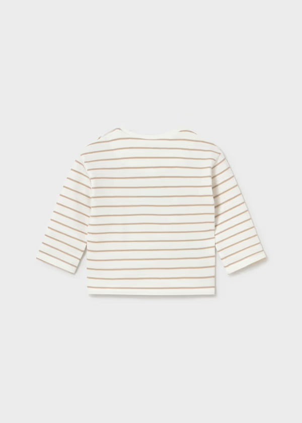 Mayoral Long Sleeve top Dino stripe 2.005
