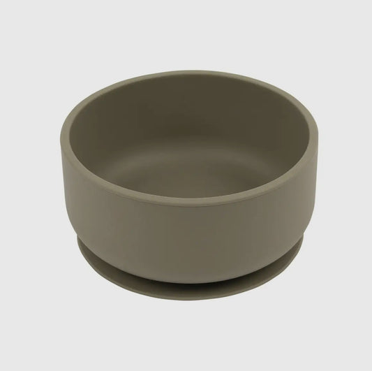 Baby silicone bowl - Silver Sage