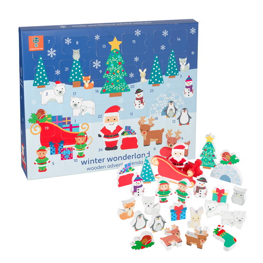 Orange Tree Toys - Wooden Advent Calendar - Winter Wonderland