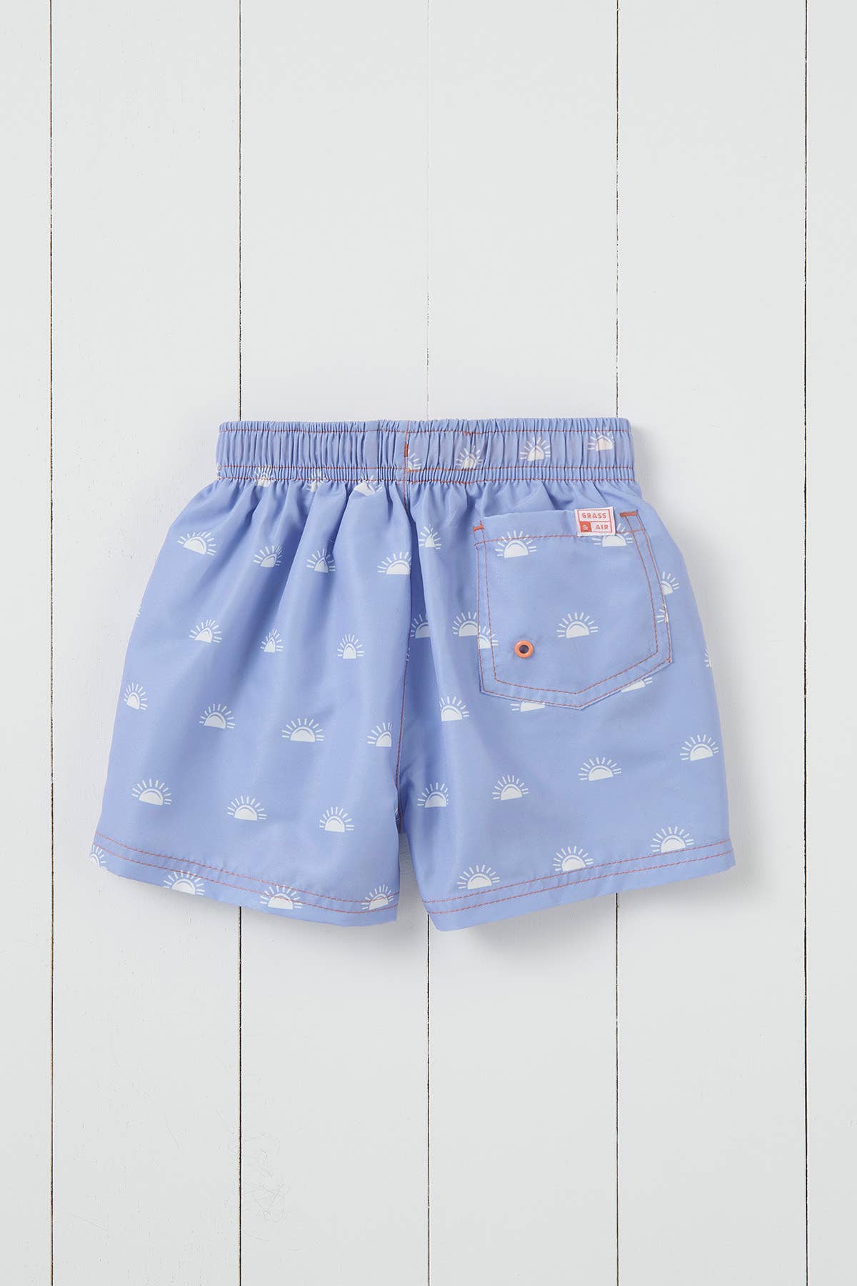Grass & Air - Lavender Swim Shorts: Lavender 5-6yrs