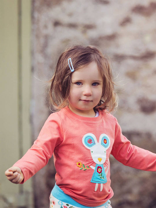 Blade and Rose Limited - Maura the Mouse Top: 00 - 06 months