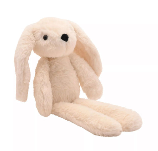 Talia the plush long leg cream bunny 35cm