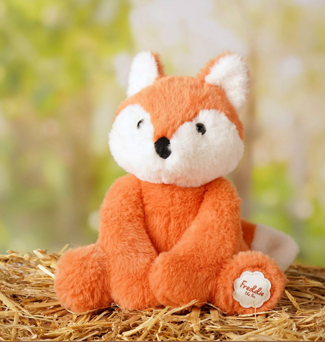 Freddie the plush sitting brown fox 22cm