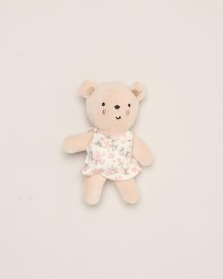 Matching floral top, shorts and teddy 0-3 months