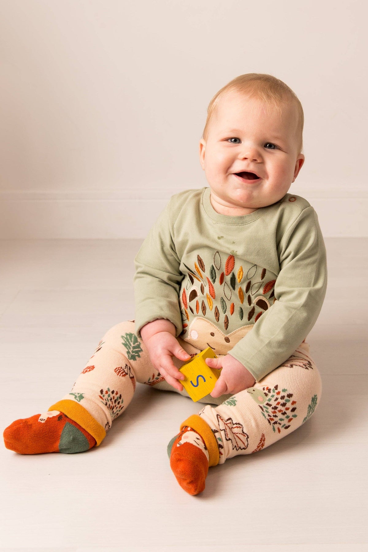 Blade and Rose Limited - Lenny The Hedgehog: 0-6 Months / Leggings