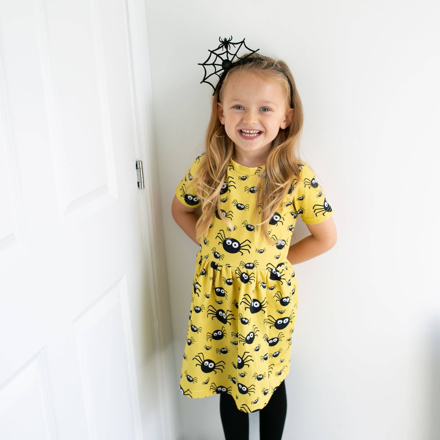 Fred & Noah - Spider print Dress: 2-3 Y