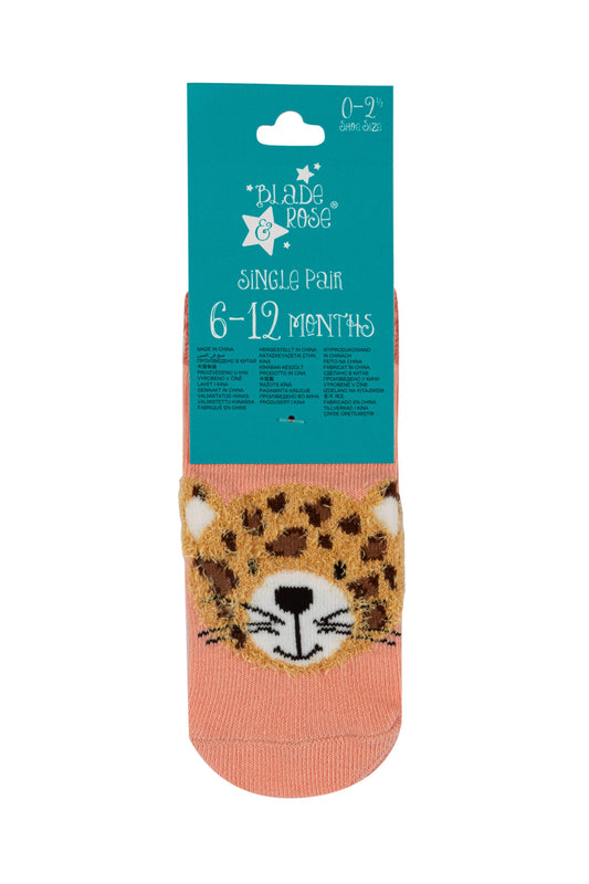 Blade and Rose Limited - Lola the Jaguar: 0-6 Months / Socks