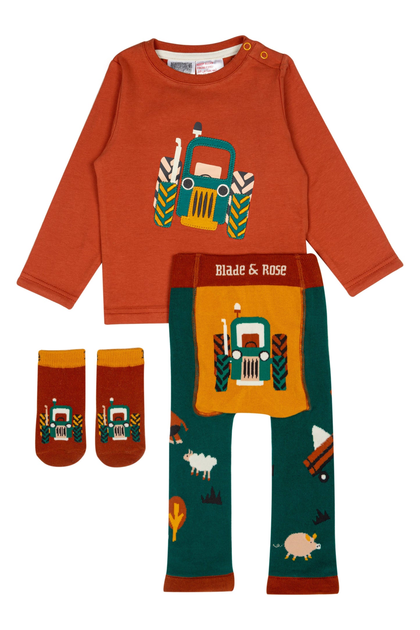 Blade and Rose Limited - Rustic Farmyard Collection: 3-6 Years / Socks