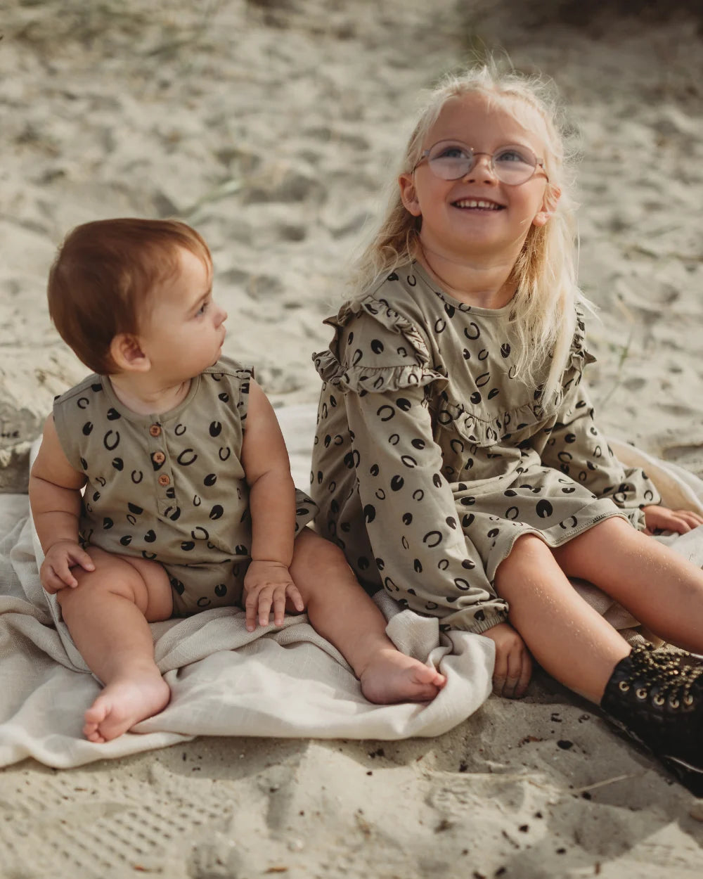 Turtledove Clip Clop Dress