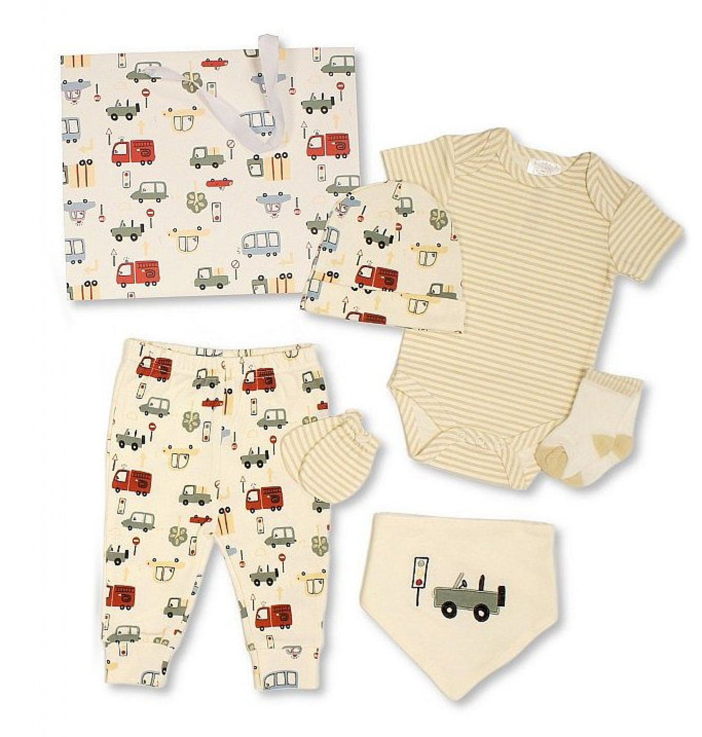 8 piece transport layette set