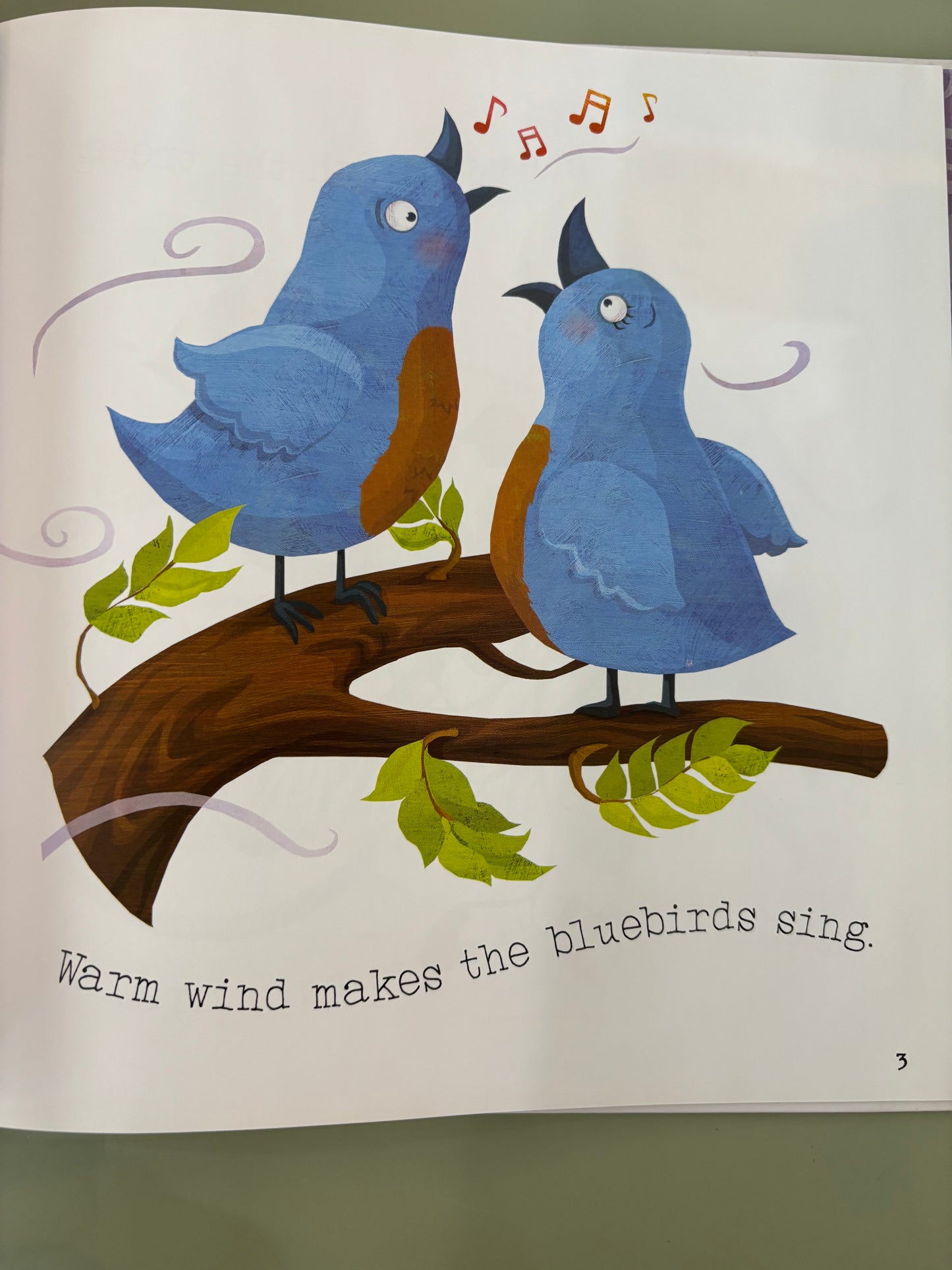 A Windy Day in Spring