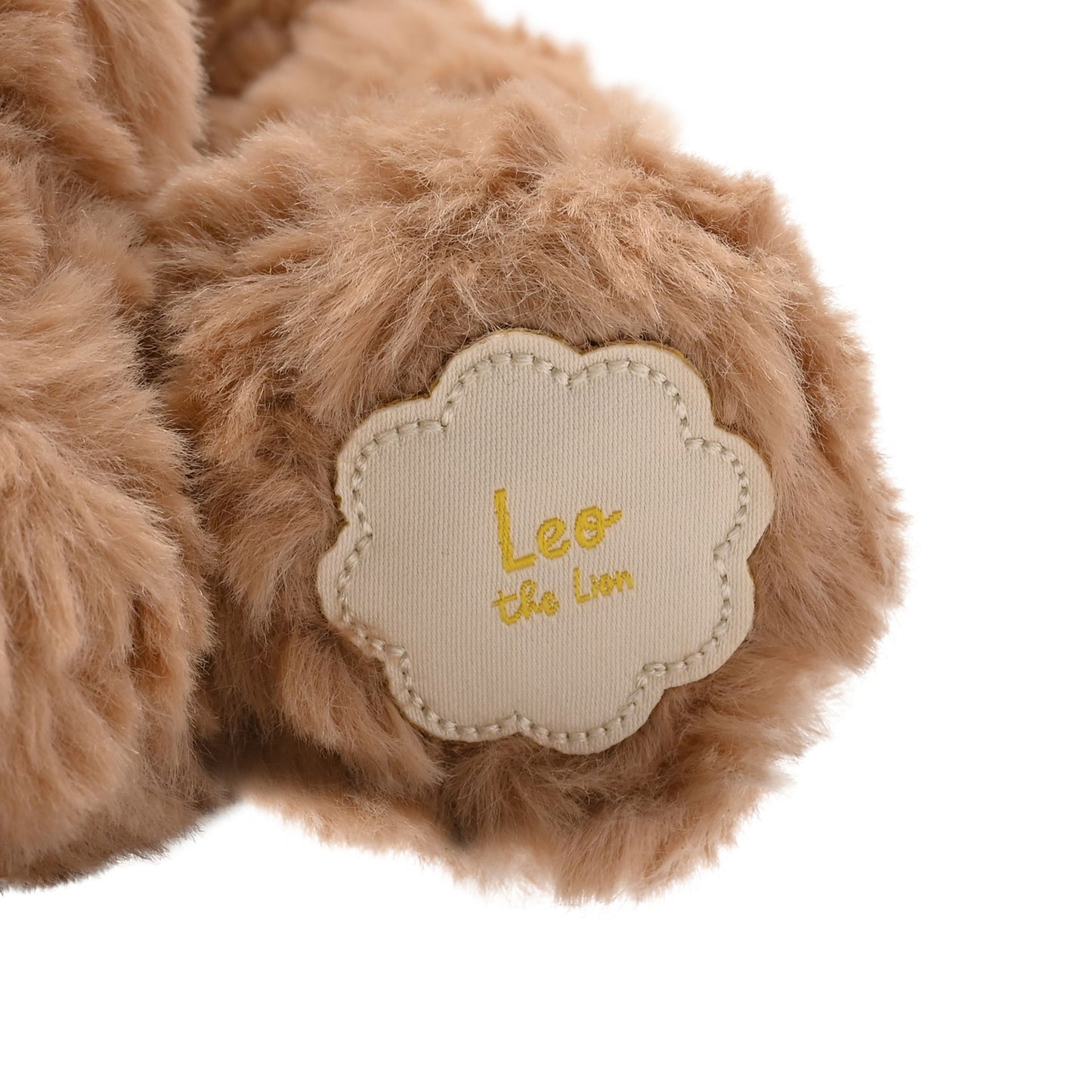 Leo the plush sitting brown lion 23cm