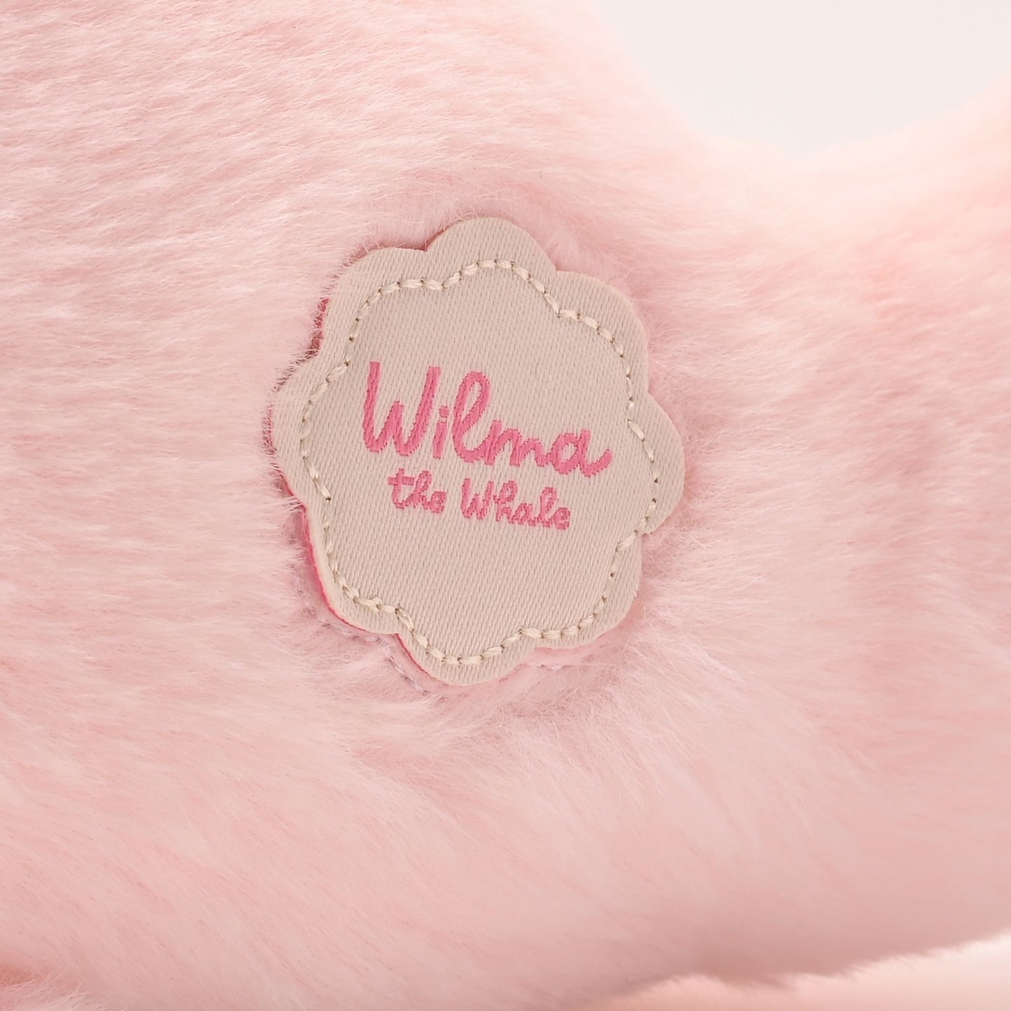Wilma the plush pink whale 28cm