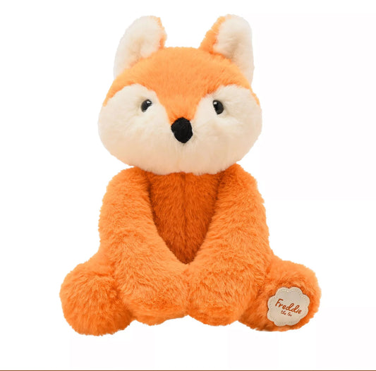 Freddie the plush sitting brown fox 22cm