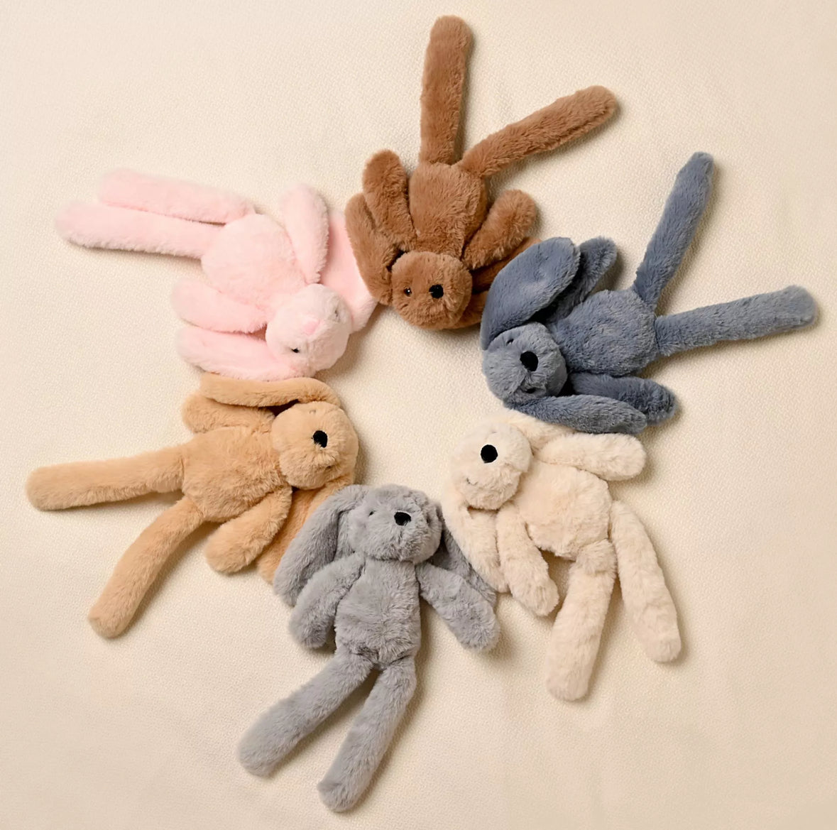 Katie the plush long leg pink bunny 35cm