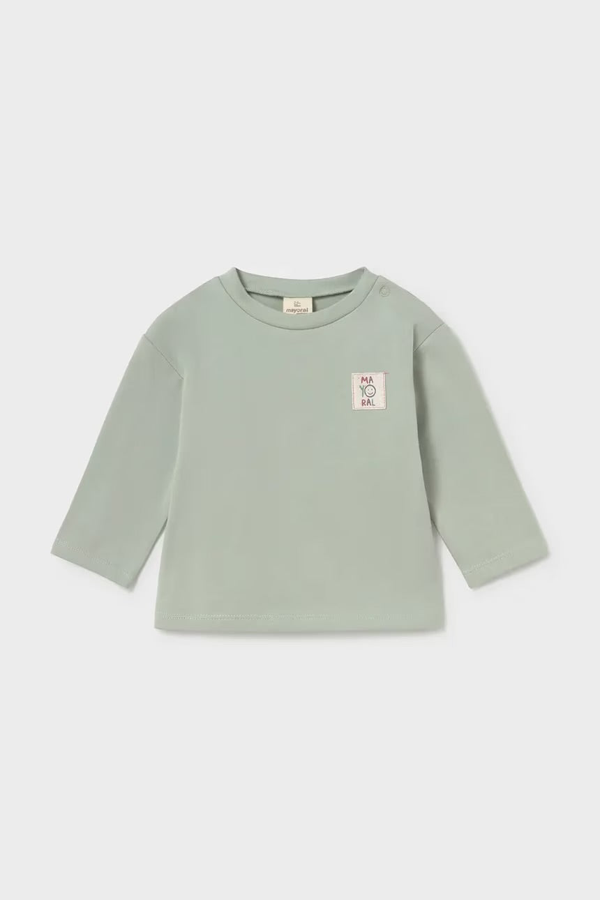 Mayoral Green Family Long Sleeve top 2084