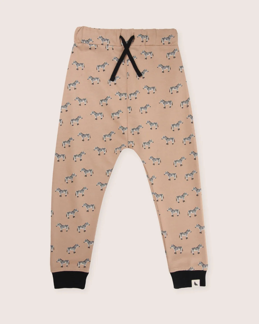 Turtledove Zebra Print Joggers